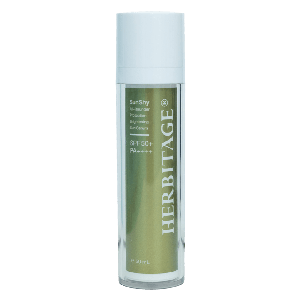 HERBITAGE SUNSHY ALL-ROUNDER PROTECTION BRIGHTENING SUN SERUM SPF50+ PA++++