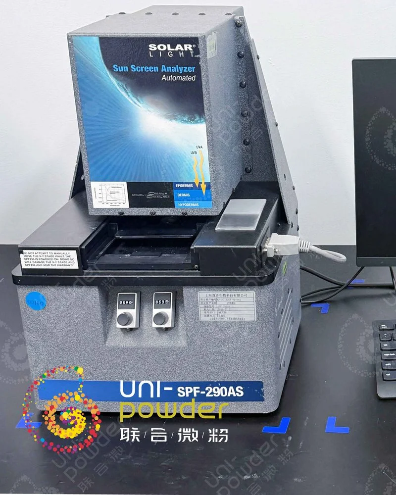 เครื่อง Sun Screen Analyzer SPF-290AS วัดการส่งผ่านแสงบนแผ่น PMMA